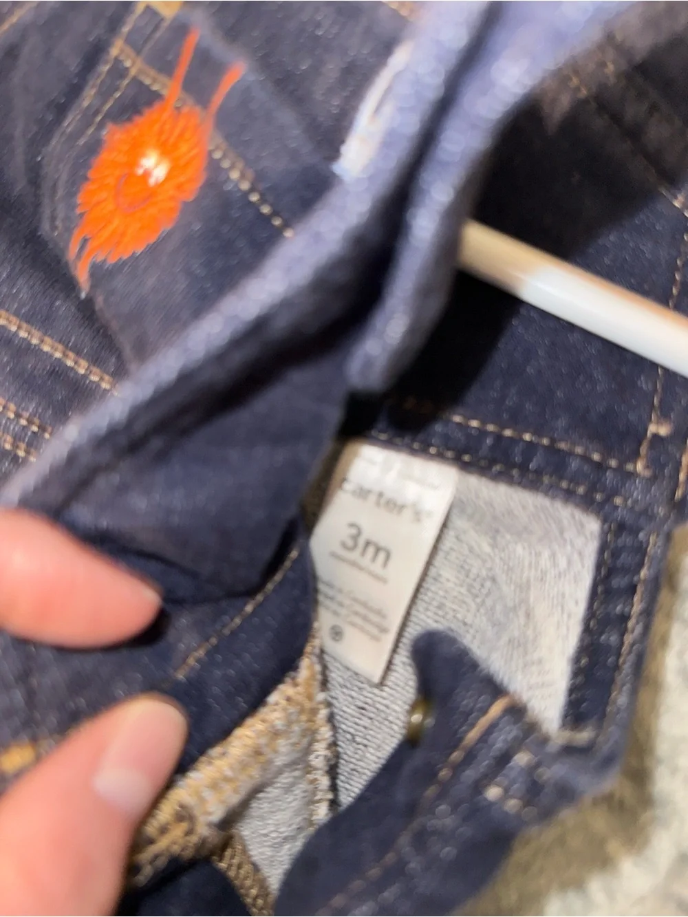 5/$25 Carter’s Jean overalls